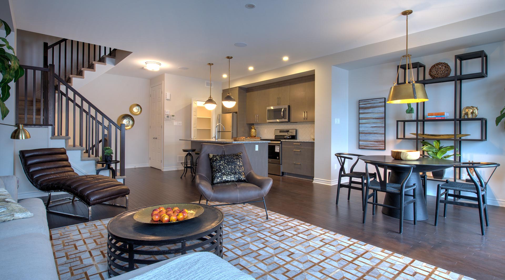 Ashton Living Room 3 Gallery Townhome