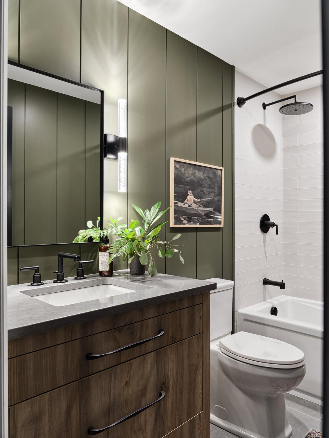 Hamilton Bathroom 3 Single Fam